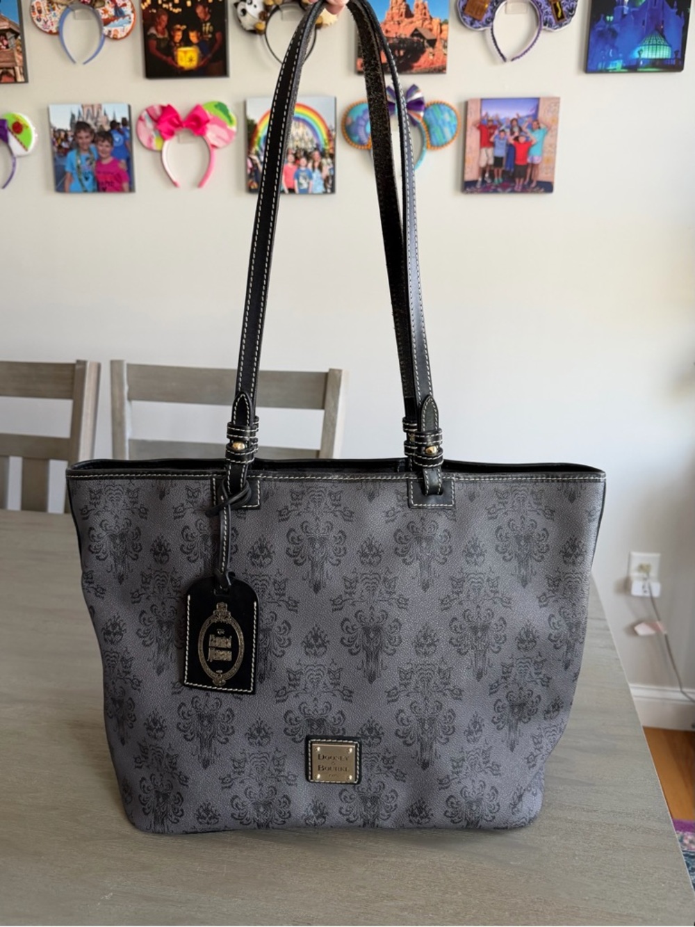 Disney Haunted Mansion Dooney & Bourke shopper tote bag RARE